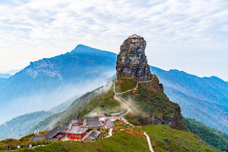 偶遇“天空之城”梵净山    🏊‍♂️，    呢北半球最古老的生态乐园