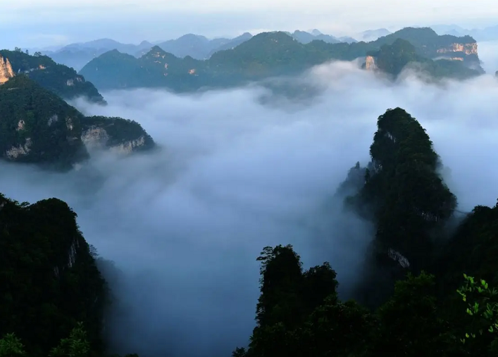 冬游贵州,登高望远｜施秉云台山,万山高处结云台