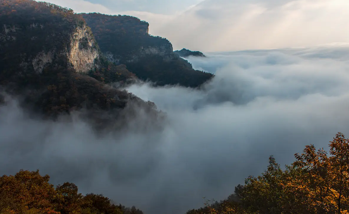 冬游贵州,登高望远｜施秉云台山,万山高处结云台
